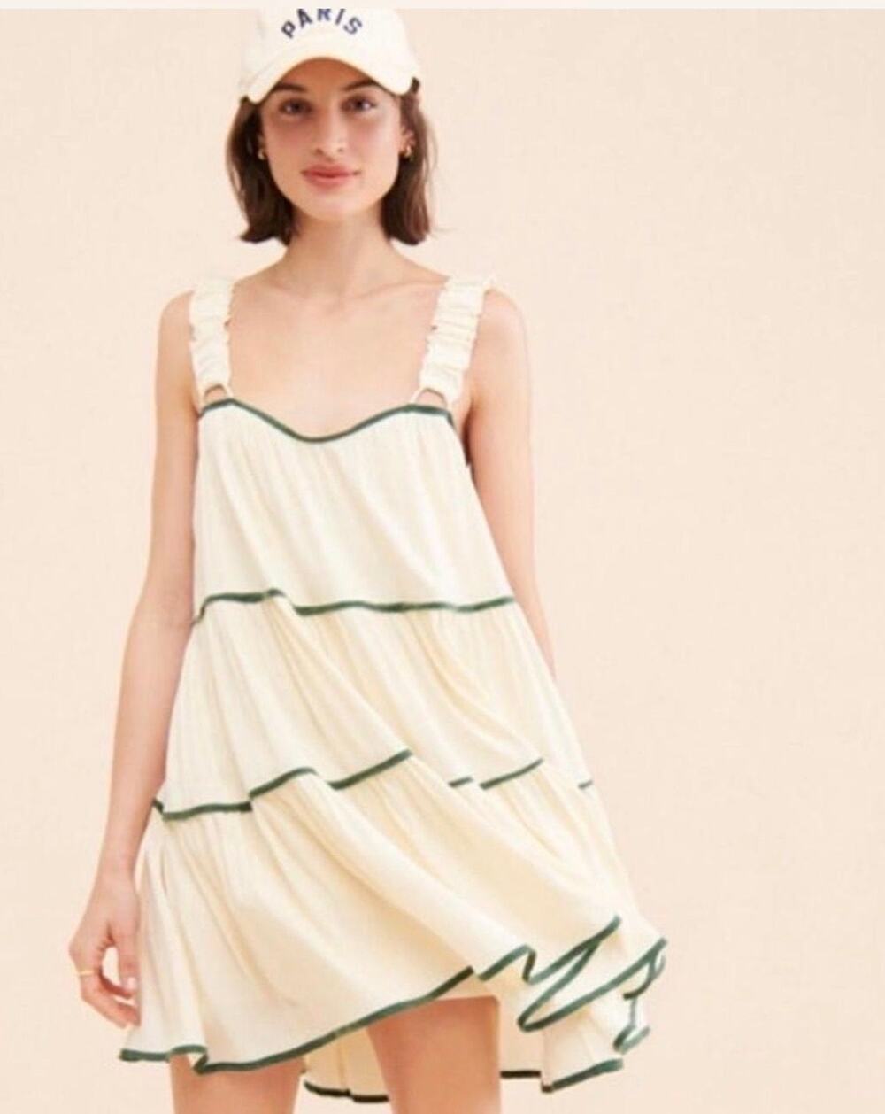 Sancla Anthropologie Dress- Black Stripped